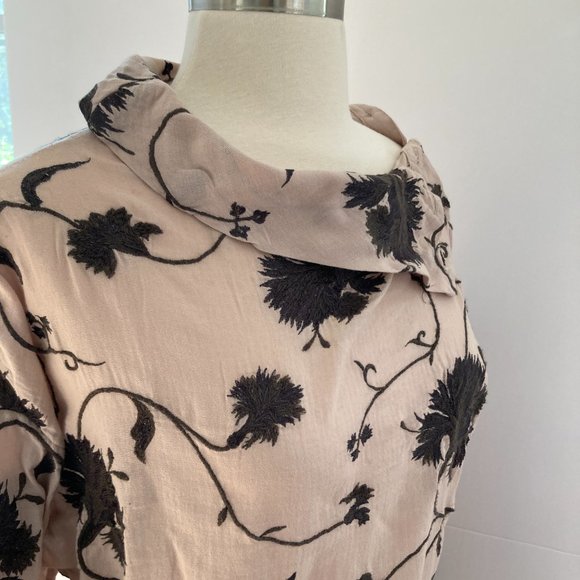 FREE PEOPLE Mirabella Embroidered Top, Petal Combo, XS - Picture 8 of 16